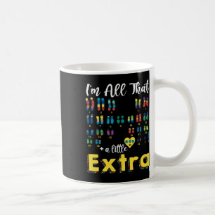 Trisomy 21 Xy Extra Chromosom Boy World Down Synd Kaffeetasse
