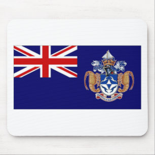 Tristan DA Cunha Flagge Mousepad