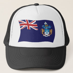 Tristan-da-Cunha-Flaggenmütze Truckerkappe
