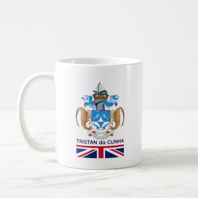 Tristan da Cunha Kaffeetasse (Links)