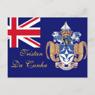 Tristan Da Cunha St Helena Postkarte