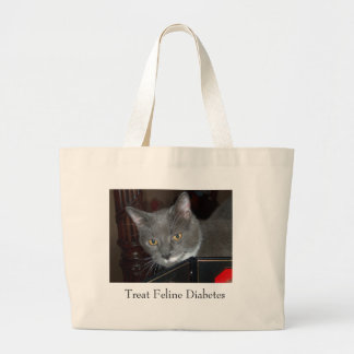 Tristan Tasche, Leckerei-katzenartiger Diabetes Jumbo Stoffbeutel