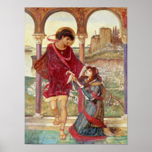 Tristan und Iseult, 1876 Poster