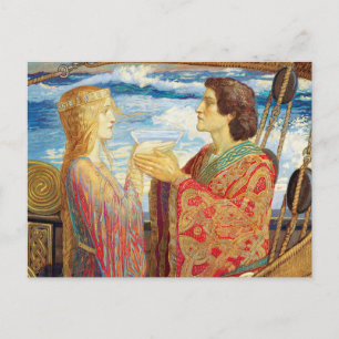 Tristan und Isolde, c. 1912 von John Duncan Postkarte
