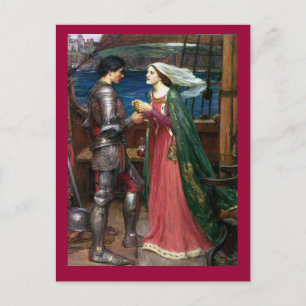 Tristan und Isolde Postcard Postkarte