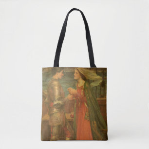 Tristan und Isolde von John William Waterhouse Tasche