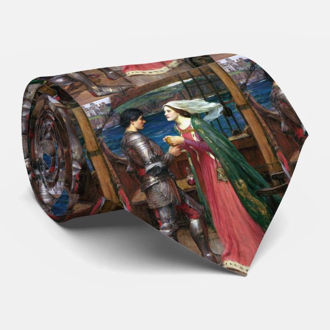 Tristan und Isolde Waterhouse Krawatte (Gerollt)