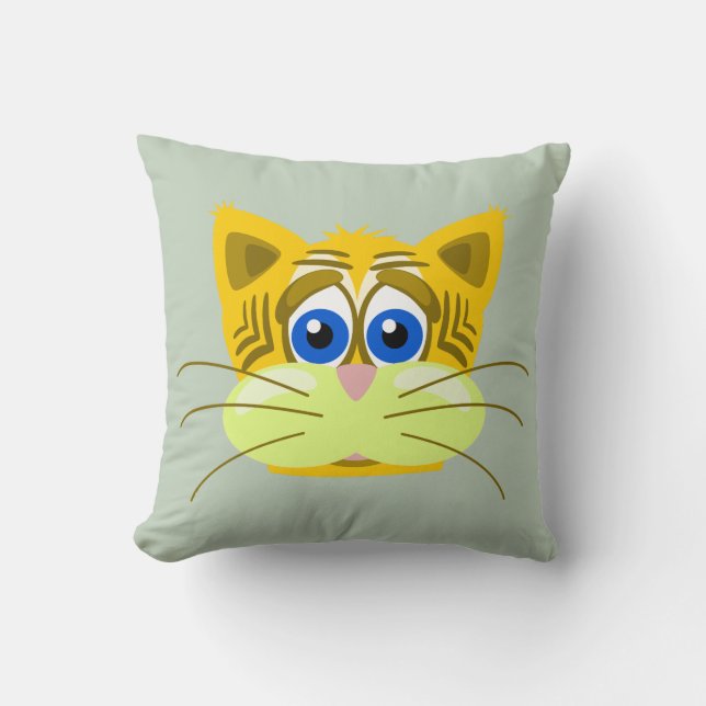 triste coussin kitty (Recto)