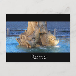 Triton-Brunnen - Rom Postkarte