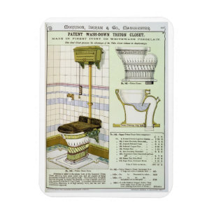 Triton Closet aus einem Katalog von Sanitärwaren p Magnet