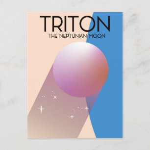 Triton - Der Neptun-Mond Postkarte