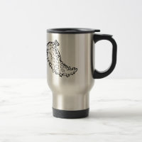 Tritonia nudibranch Druck Pendler-Schnecken-Tasse