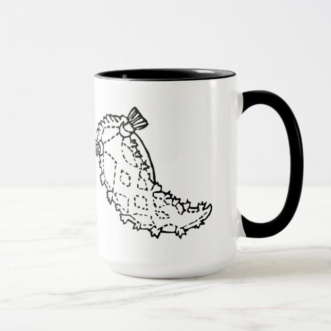 Tritonia nudibranch Druck Schnecken-Tasse Tasse (Rechts)