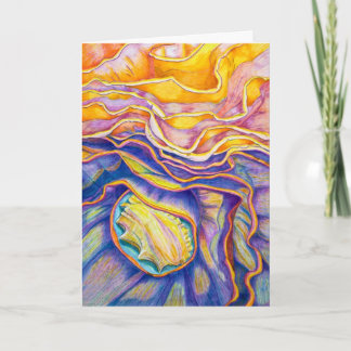 Tritonshorn-Königin Karte