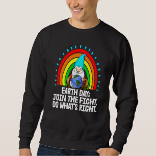 Tritt Dem Kampf Bei Tu Recht Gnom Frauen Umwelt Ea Sweatshirt