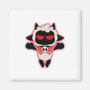 Tritt dem Kult bei - Kult von Lamm Angry Gamer Kul Magnet