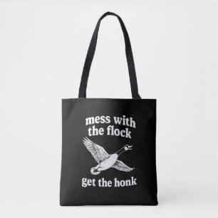Tritt der Herde bei, bekommst du das Hupen" Tasche