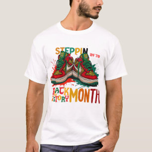 Tritt ein in die Geschichte – Black History Month T-Shirt