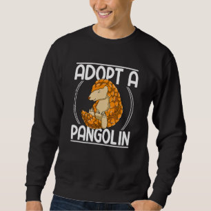 Tritt einem Pangolin bei  Pangoline  Pangolin Sweatshirt