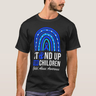 Tritt für Kinder ein, stoppe Kindesmissbrauchspräv T-Shirt