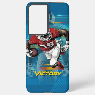Tritt in den Sieg Amerikanischer Football   Samsung Galaxy Hülle