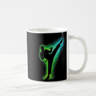 Tritt - Taekwondo-Praktizierende Kunst Kaffeetasse
