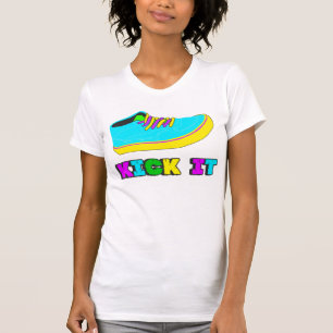 Tritt zerriss es Damen-T-Shirt T-Shirt