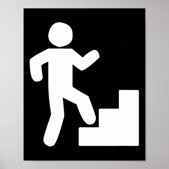 Trittabtreten-Tribut-Workout Poster (Vorne)