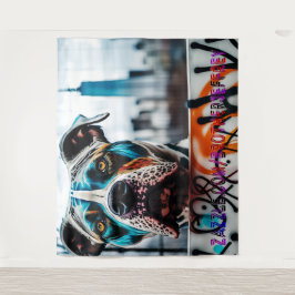 TriTuro die Abfallbeseitigung Wandteppich