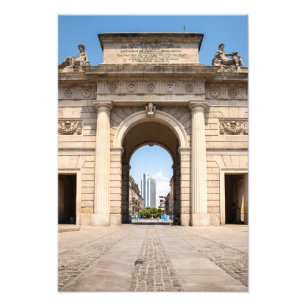 Triumph Arch im Zentrum von Mailand Fotodruck