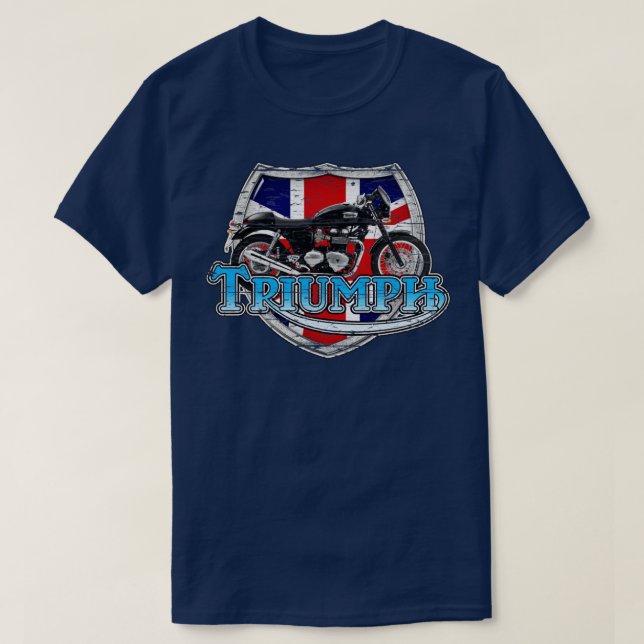 Triumph bedrängt T-Shirt (Design vorne)