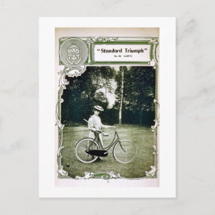 Triumph Cycles 1907 Damen-Standard Nr. 24 Postkarte