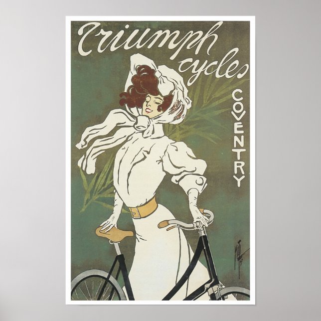 Triumph Cycles Land Poster (Vorne)