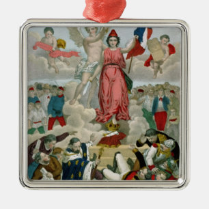 Triumph der Republik, 1875 Silbernes Ornament