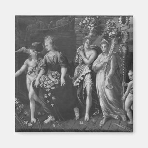 Triumph des Frühlinges Magnet