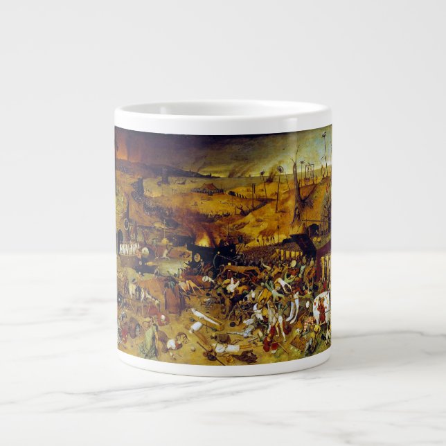 Triumph des Todes durch Pieter Bruegel das Älteste Jumbo-Tasse (Vorderseite)