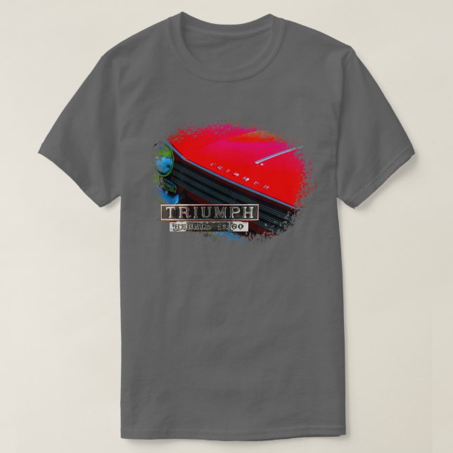 Triumph Herald 1360 Klassiker der 60er Jahre T-Shirt (Design vorne)