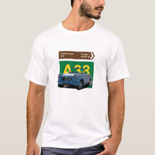 Triumph Herald 1966. Briten. Historische Route A38 T-Shirt