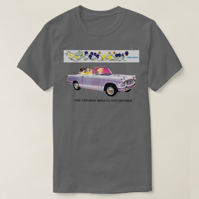TRIUMPH HERALD Werbung TShirt (Design vorne)
