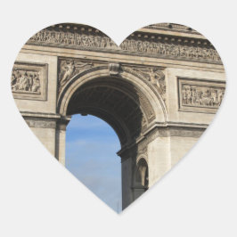 Triumph Herz-Aufkleber