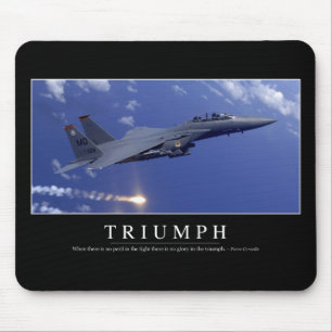 Triumph:: Inspirierend Zitat 1 Mousepad