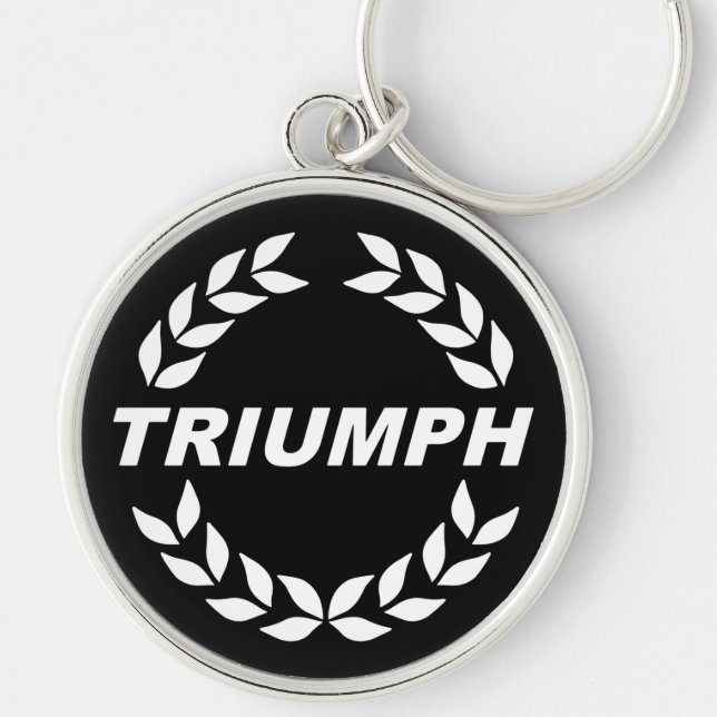 Triumph Laurel Wreath Schlüsselanhänger (Vorne)