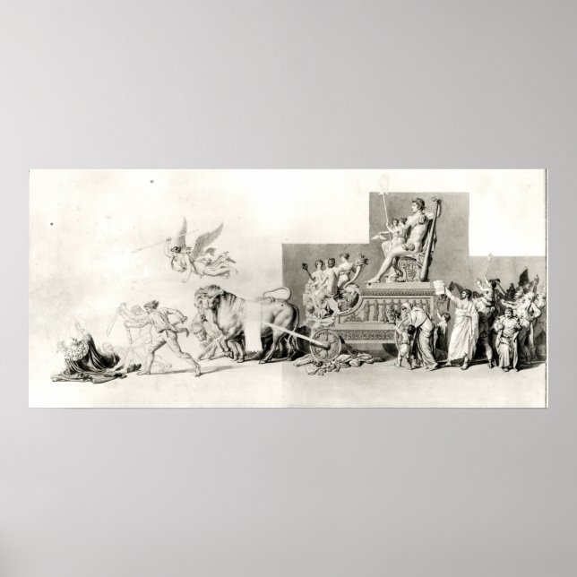 Triumph of the French People over the Monarchy Poster (Vorne)