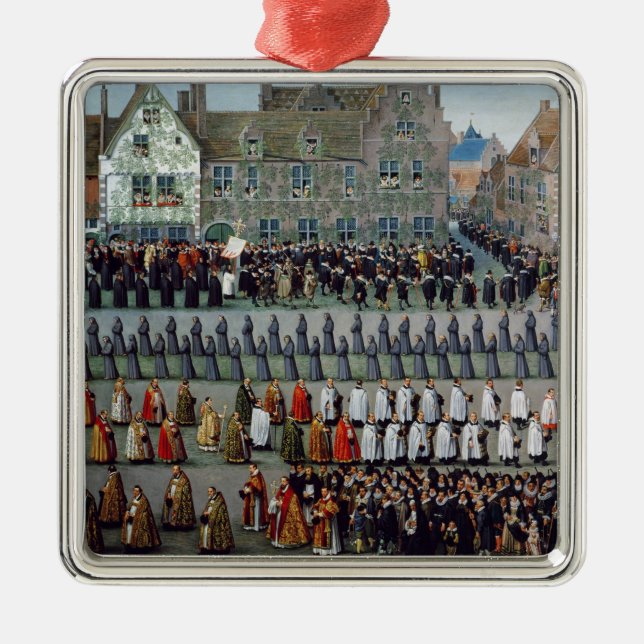 Triumph Silbernes Ornament (Vorne)