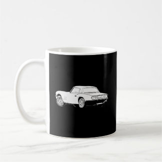 Triumph Spitfire 1970S Classic Sports Car Foto Gr Kaffeetasse