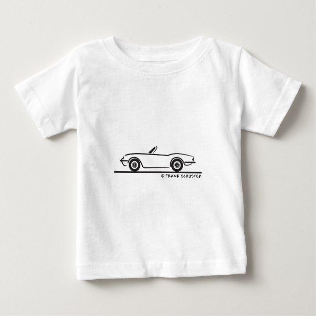 Triumph-Spitfire Baby T-shirt (Vorderseite)