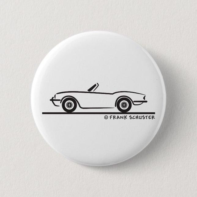 Triumph-Spitfire Button (Vorderseite)