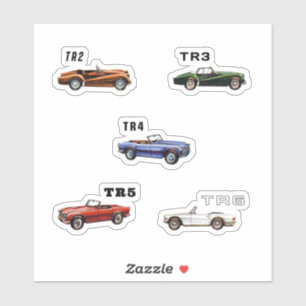 Triumph TR2 - TR6 Aufkleber