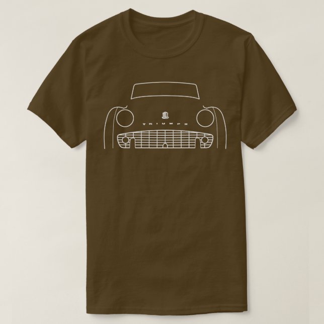 Triumph TR3 Kontur Lon T-Shirt (Design vorne)
