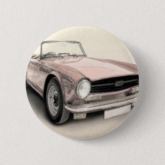 Triumph TR6 Button (Vorderseite)